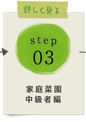 STEP03：家庭菜園中級者編